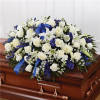 Blue and White Flowers