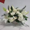 Send something to let them know you care. Featuring blue hydrangea, white