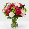 The true beauty of this bouquet is within the sweet colors of