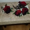 3 Roses (These are not spray roses so have natural big head)