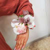 Comes with corsage and boutonniere.
