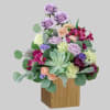 Send this Marvelous Garden Arrangement of mix flowers to brighten someone&#039;s day.