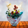 Send a selection of tulips and orchids to welcome someone you care