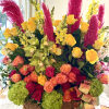 This basket arrangement is idea as a presentation, gratitude, celebration, sympathy, business