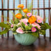 Our enchanting &quot;Whispers of Pastel&quot; floral arrangement, designed to capture the soft
