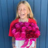 Lovely roses in a box. From one glance, a smile appears not
