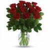 These dozen red roses are classic! Perfect romantic gift for Valentine&#039;s Day