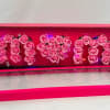 MOM Gift Box with Soap Rose and Lights Fuchsia