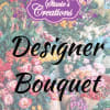 A beautiful bouquet with hand picked fresh flowers designed by our floral