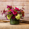 DELIGHT IN THE RICH COLORS OF SPRING WITH GREEN HYDRANGEAS, HOT PINK