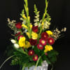 Designer&#039;s Choice of flower selection. Includes 3 Roses! We will choose fresh