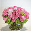Pink Roses and light punk peony