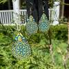 Show your support for Ukraine with this stunning Slava Ukraine Flower Mandala