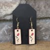 Adorn your ears with the natural beauty of these unique earrings, meticulously