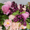 &quot;Eve&#039;s Garden&quot; is a variety of pink florals, such as, Pink Peonies