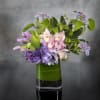 Express your love with this beautiful floral collage of lavender Tulips, pink