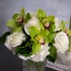 Indulge in Opulence: Green and White Floral Luxury

Immerse yourself in the epitome