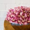  Delight in the captivating beauty of a modern floral creation featuring