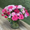 Sweet Pink colors with a touch of lavender.
