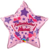 FELICIDADES MAMA BALLOON
APPROX. 17&quot; INCH HELIUM-FILLED MYLAR BALLOON
QTY. 1