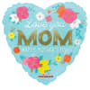 LOVE YOU MOM - HAPPY MOTHER&#039;S DAY BALLOON
18&quot; INCH HELIUM-FILLED MYLAR BALLOON
QTY.