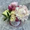 This bouquet has all the girl&rsquo;s greatest hits:  Lightly fragrant peonies