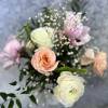 This bouquet has all the girl&rsquo;s greatest hits:  Lightly fragrant peonies