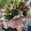 Mixed tulip ramo approximately 40-50 stems 