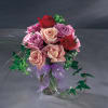 ASSORTED COLOR ROSES IVY GARDEN