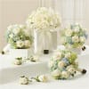 Make your wedding day unforgettable with these vibrant, hand-designed, blue and white