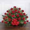 Send a message of sympathy, love and hope with this basket of