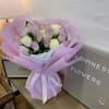  White and Lavender Rose Bouquet
2 dozens white and lavender color roses