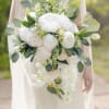 This collection blends pure white with sophisticated sage to celebrate your timeless