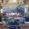 Woven afghan measures approximately 50in x 60in and displays the text &quot;When