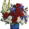 The classic color trio looks more beautiful than ever in this lush