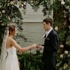 Beautiful medieval castle style wedding arch with lot&#039;s of ivy, Italian ruscus