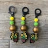A keychain that is a perfect addition to any sunflower lover collection!