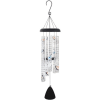 Our Picturesque Sonnet Chimes feature powder coated aluminum construction and UV printed