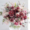 Lavish bouquet with thoughts in mind . Fresh selections of flowers will