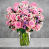 Surprise her with a beautiful bunch of perfectly pink flowers.
An arrangement of