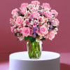Surprise her with a beautiful bunch of perfectly pink flowers.
An arrangement of