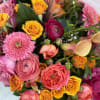 Capture the vibrant beauty of a summer sunset with this bright and