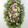 Flowers Included:

Lilies
Carnations
Chrysanthemums
Mums
Stock
Seasonal Flowers
Seasonal Greens
 

 

Substitutions may be necessary to ensure your