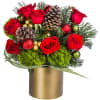 Make them merry with this sweet arrangement! Send a ray of shining
