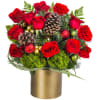 Make them merry with this sweet arrangement! Send a ray of shining