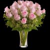 Pretty, pink and perfect. There&#039;s nothing like long-stemmed pink roses to show