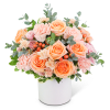 This soft bouquet would make anyone&rsquo;s day sweeter! Lush Chiffon features roses