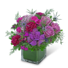 This artistic flower design will brighten anyone&rsquo;s day! Wildberry Woods contains roses