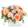 This soft bouquet would make anyone&rsquo;s day sweeter! Carefree Chiffon features roses