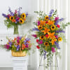 Send a strong show a support with this vividly hued set, which